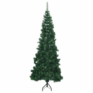 Albero di Natale per Angolo con Supporto Verde 240 cm in PVC 099home - Foto 1 di 1
