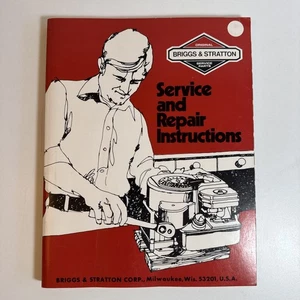 Briggs & Stratton Service- und Reparaturanleitung Handbuch Taschenbuch - Bild 1 von 7