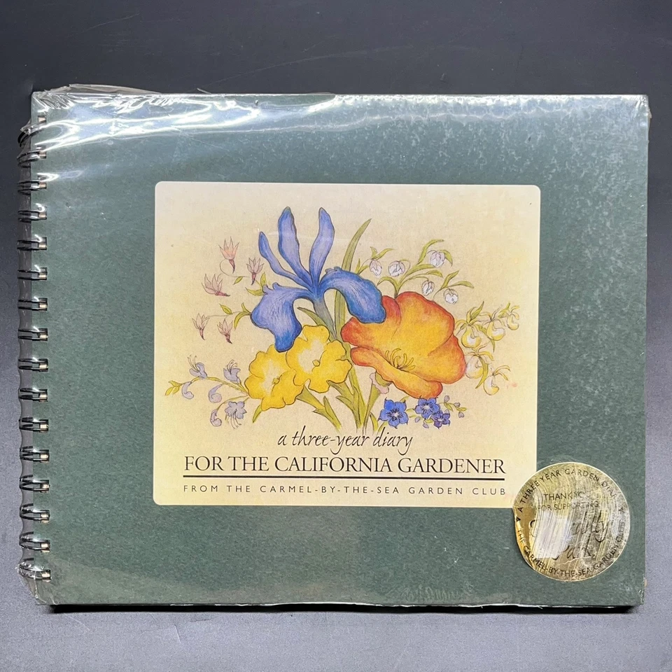 NEW Three-Year Diary for the California Gardener Carmel-by-the-Sea Garden Club — 第 1/4 张图片