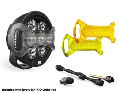 Pod de luz LED Denali 2.0 D7 Pro com sistema modular de lente X EBR 1190SX 2014-2017 - Imagem 1 de 4