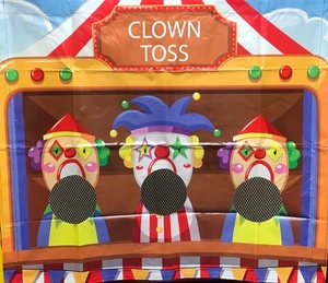 Replaceable Air Frame Game Vinyl Panel 40x34 Clown Toss Event Carnival Party - Picture 1 of 1