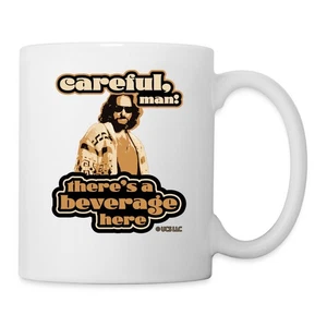 The Big Lebowski - Dude Quote Careful Man… Coffee/Tea Mug, One Size, white - Picture 1 of 4