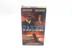 Danger En Eaux Profondes/ Danger Beneath The Sea  (VHS)(French)  Tested Van Dien - Bild 1 von 4