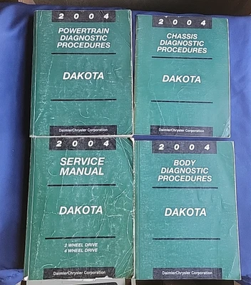 Dodge Dakota 2004 taller de servicio taller manual conjunto Foto 1 de 4