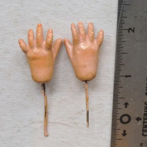 Antique Vintage Small Doll Pair of Hands Bleuette Size 1 1/4" Unused  P7628 - Picture 1 of 3