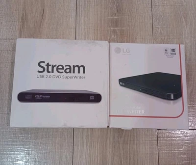Two DVD Drives - DVD Writer LG Ultra Slim Portable - External Drive - Image 1 of 3