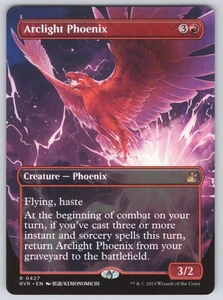 Arclight Phoenix (Anime Borderless) R Ravnica Remastered #427 NM Normal - Picture 1 of 2