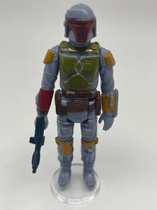 Vintage Star Wars Boba Fett komplette Actionfigur mit Originalblaster FAST NEUWERTIG - Bild 1 von 8