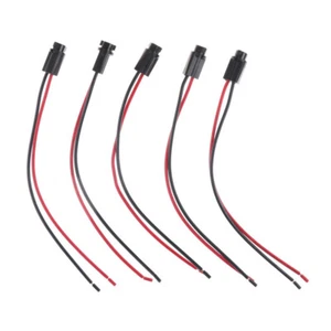 5PCS T5 Wired Dashboard Gauge LED Light Lamp Bulb Socket Holder for Auto Car _yi - Picture 1 of 6
