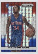 2013-14 Panini Prizm Red White & Blue Mosaic Prizm Peyton Siva #289 Rookie RC