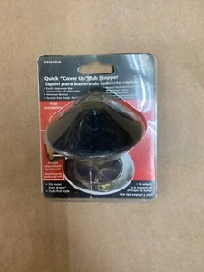 Nuovo Keeney Tappo Vasca Nichel Spazzolato Antiappannamento Quick Cover Up - Foto 1 di 2