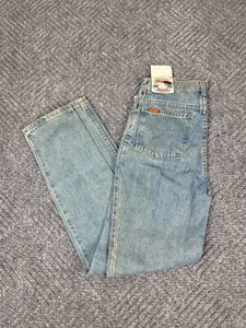 Vintage Jordache Basics Jeans Adult Size 27x31 Blue Light Wash NWT Deadstock - Picture 1 of 15
