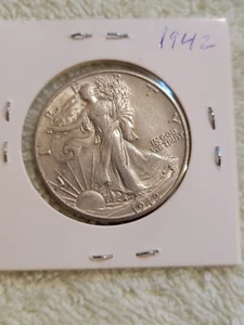 1942 walking liberty half dollar - Bild 1 von 3