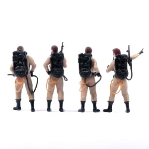 4pc 1/43 Soldier Man Scene Props Miniatures Figures Model For Cars Vehicles Toys - Picture 1 of 8