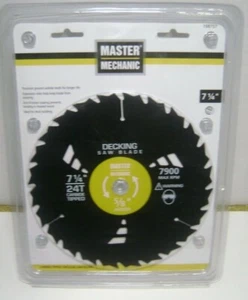 Hoja de sierra circular de cubierta Master Mechanic 7 1/4" 198757 - Imagen 1 de 2