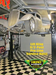 Lift King 9/2-Post Floorplate Pro-Line Service Hoist, Car Lift / High-Lift - Picture 1 of 11