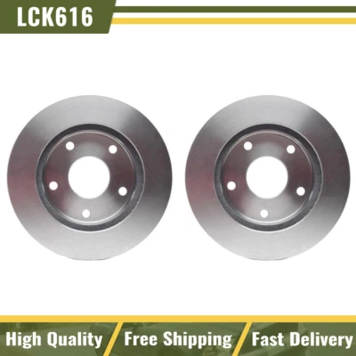 2 PCS Front Disc Brake Rotors For 1994 1995 1996 1997 1998 1999 Dodge Ram 1500 - Image 1 of 4