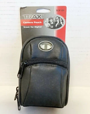 NEW Trax TCP-01 Black Zippered Camera Pouch Bag Carry Case - Image 1 of 2