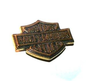 HARLEY DAVIDSON BAR & SHIELD METALLKNOPF MEDAILLON SIEHE BILDER - Bild 1 von 5