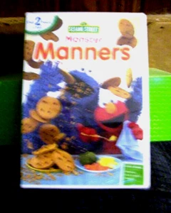 SESAME STREET FACTORY SEALED DVD MONSTER MANNERS COOKIE MONSTER - Picture 1 of 1
