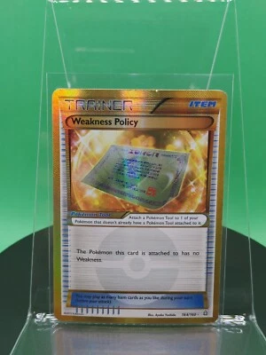 Weakness Policy 164/160 Trainer XY Primal Clash Secret Holo 2015 English Pokemon - Image 1 of 3