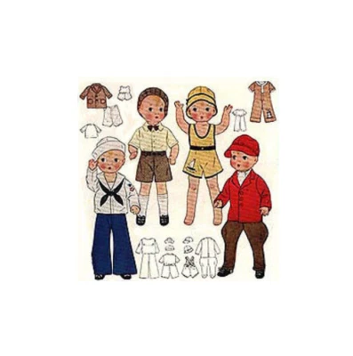 For 14" Patsy Doll Clothing Pattern #1994