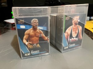 2021 Upper Deck AEW BLUE BASE CARD YOU PICK COMPLETE YOUR SET! ROOKIE RC