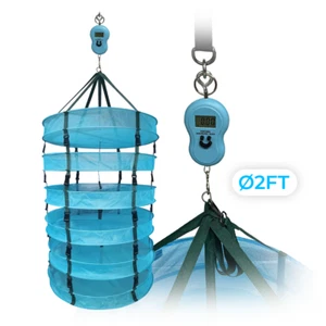 2ft Dry rack, Herb Drying Rack, grow room Net dryer Herb rack, SCALE INCLUDED - Picture 1 of 16
