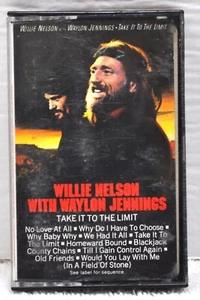 WILLIE NELSON / WAYLON JENNINGS "Take It To The Limit"Cassette Columbia FCT38562 - Picture 1 of 4