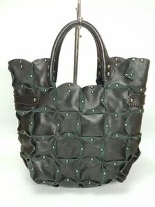 Leather women's shoulder bag Jamin Puech in excellent condition, 30x30x10 cm. - Picture 1 of 10