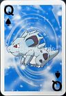 Nidorina - Queen Of Spades 1999 Mini Deck Playing Cards Pokemon 2.5X1.75In Nm/M*