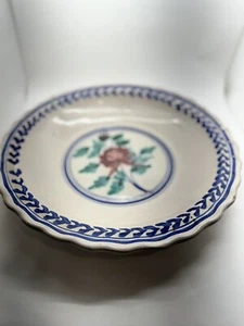 Deruta Italien riesige 14" Servierschale Vintage - kleiner Chip - Bild 1 von 3