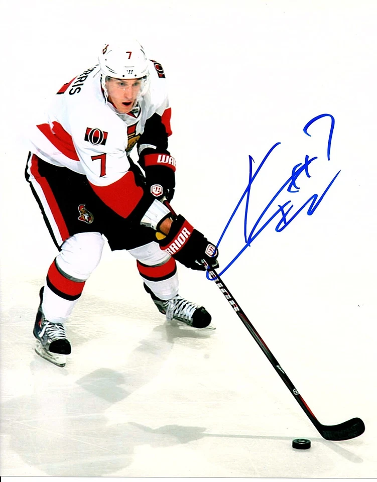 KYLE TURRIS OTTAWA SENATORS AUTOGRAPHED SIGNED 8X10 PHOTO COA - Image 1 of 1