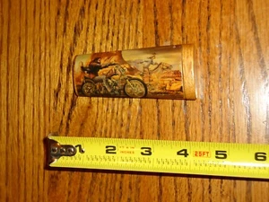 David Mann Biker Art Motorcycle Easyriders "Ghost Rider", WOOD Matches,Stash,Box - Picture 1 of 9