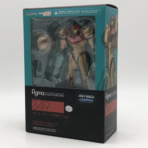 USED Pre Good Smile Company figma Metroid Prime 3 Corruption Samus Aran with Box Cover