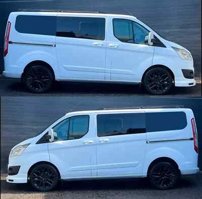 Calcomanías extensoras de ventana falsas personalizadas Ford Transit con gráficos de ventana para cámper