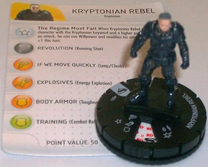 Kryptonian Rebel #004 Man of Steel Movie DC HeroClix - Bild 1 von 1