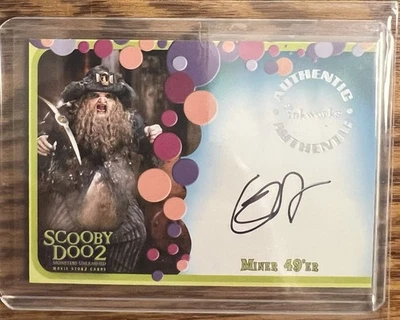 SCOOBY DOO 2 INKWORKS C. ERNST HEART - MINER 49’er #A-7C SIGNED CARD - Image 1 of 2