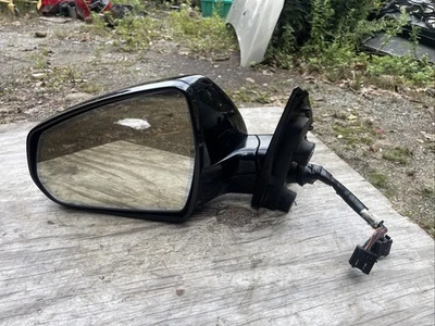 2010-2016 Cadillac SRX Left Driver LH Side Power Mirror Black Auto Dim OEM - Image 1 of 4