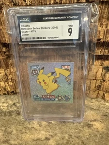 CGC 9 Pokemon Retsuden Hyper Sticker Collection Advanced Generation Pikachu 755 - Picture 1 of 3