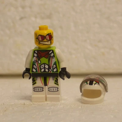 Lego World Racers Daredevil Max Extreme 3 Minifigure wr020 - Image 1 of 4