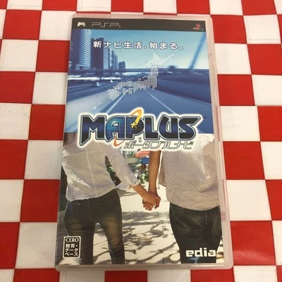 PSP MAPLUS Portable NAVI Video game software Japanese ver. Navigation USED - Image 1 of 4