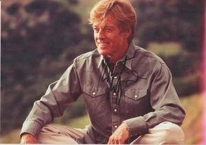 Robert Redford late great actor Signed Autographed 8 x 10 Photo Reprint - Picture 1 of 2