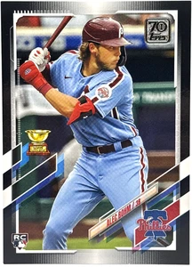 2021 Topps Series One - Alec Bohm - Black /70 - Rookie (RC) Phillies #277 - Picture 1 of 2