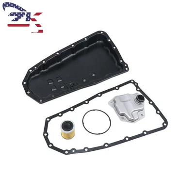 Cacerola de aceite de transmisión con juntas de filtro para Mitsubishi Outlander Lancer 2008-2017 Foto 1 de 4