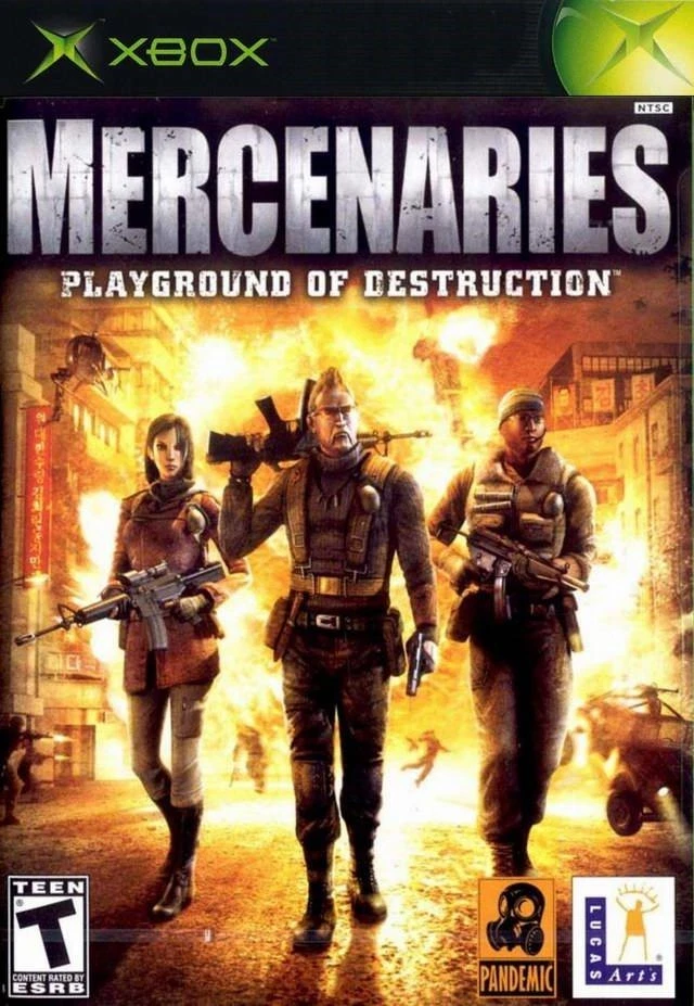 Mercenaries: Playground of Destruction - Original Xbox Game - Game Only - Image 1 of 1