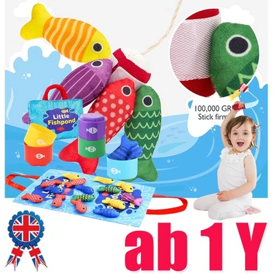Fishing Toy Set Interactive Rod & Fish Game for Toddlers & Kids Fun DHL TOP - Image 1 of 4
