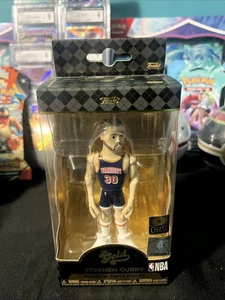 Funko Pop Gold Stephen Curry Chase Premium Vinyl Figure Series One Brand New - Picture 1 of 2