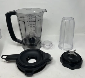 Nutribullet 64oz Pitcher + 1 Cup w/Lid Cover Part for Nutribullet NBT-15 Blender - Picture 1 of 23