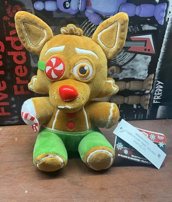 Peluches de peluche Funko Five Nights At Freddys FNAF NUEVOS CON ETIQUETAS GingerBread Foxy Foto 1 de 3